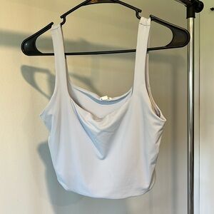 Women’s Garage, light blue tank top